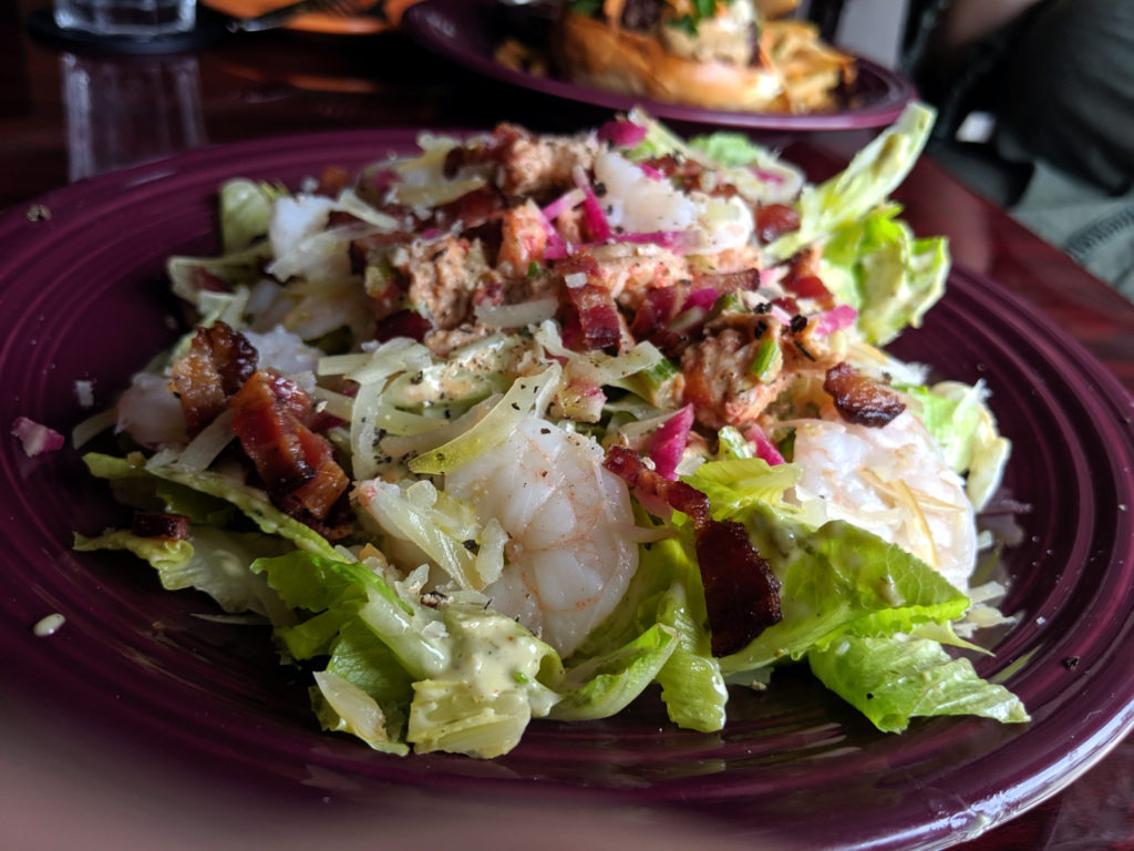 Chef's Corner: Shrimp Wedge Salad with Po' Boy Flavors